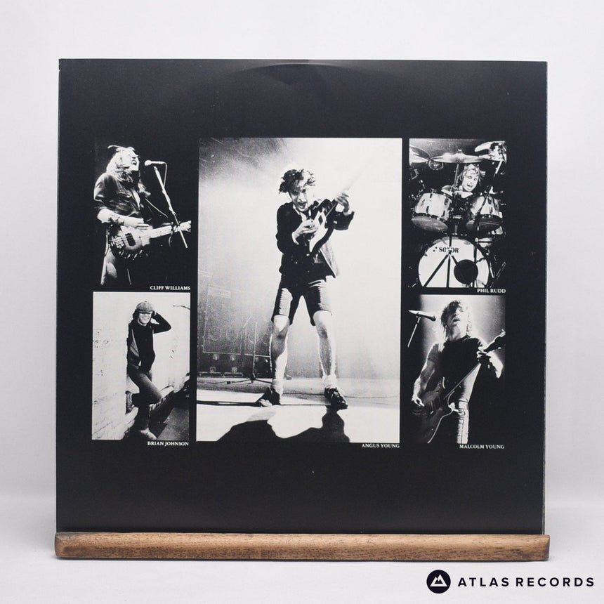 AC/DC - Back In Black - Embossed Sleeve LP Vinyl Record - EX/EX