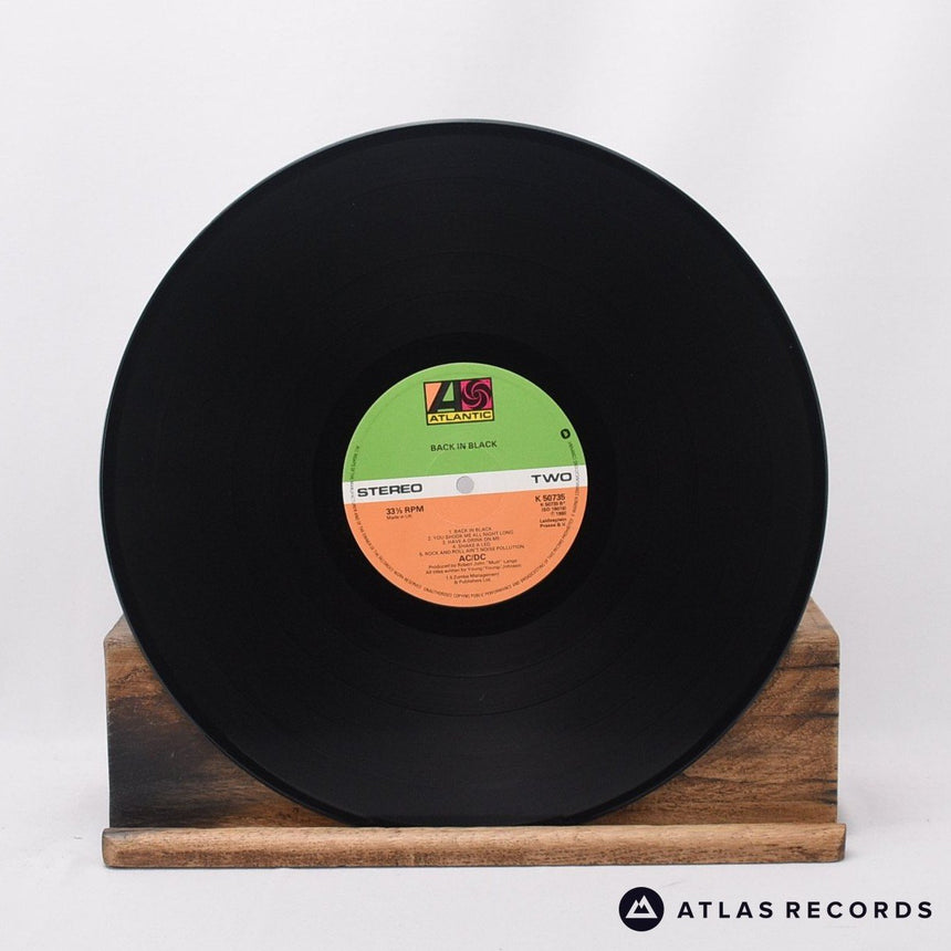 AC/DC - Back In Black - A-2 B1 LP Vinyl Record - VG+/VG+