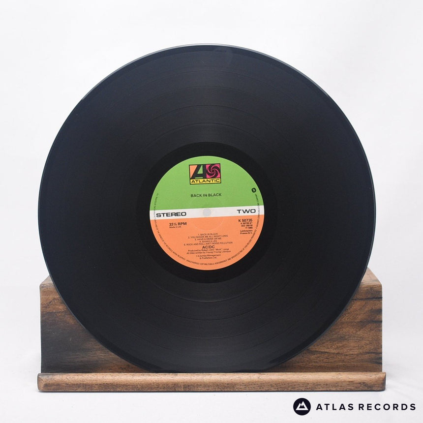 AC/DC - Back In Black - Embossed Sleeve A-2 B1 LP Vinyl Record - VG+/VG+