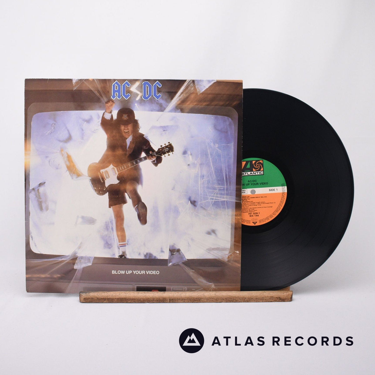 AC/DC Blow Up Your Video LP Vinyl Record EX/EX – Atlas Records