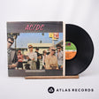 AC/DC Dirty Deeds Done Dirt Cheap LP Vinyl Record - Front Cover & Record