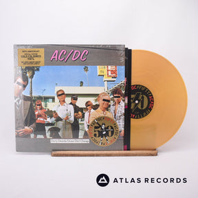 AC/DC Dirty Deeds Done Dirt Cheap LP Vinyl Record - Front Cover & Record
