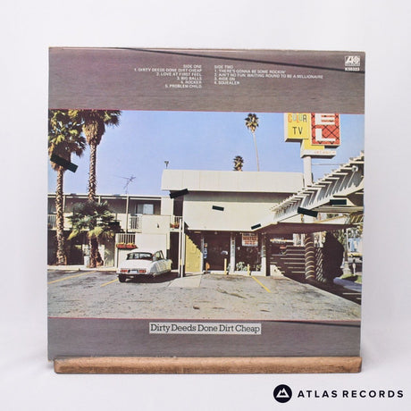 AC/DC - Dirty Deeds Done Dirt Cheap - A2 B-2 LP Vinyl Record - VG+/VG+