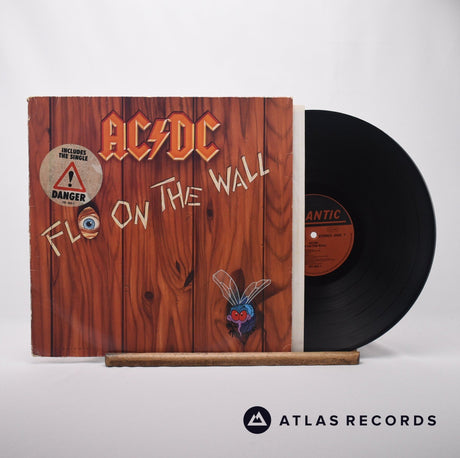 AC/DC Fly On The Wall LP Vinyl Record - Front Cover & Record