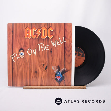 AC/DC Fly On The Wall LP Vinyl Record - Front Cover & Record