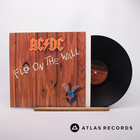 AC/DC Fly On The Wall LP Vinyl Record - Front Cover & Record