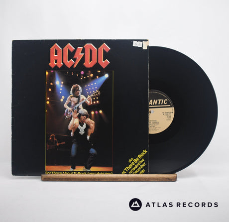 AC/DC For Those About To Rock 12" Vinyl Record - Front Cover & Record