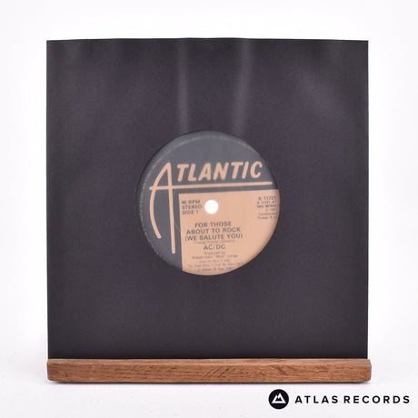 AC/DC For Those About To Rock 7" Vinyl Record - In Sleeve