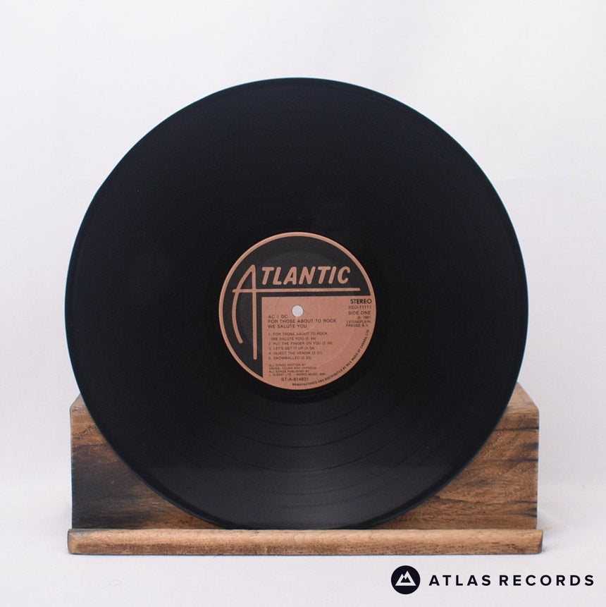 AC/DC - For Those About To Rock (We Salute You) - LP Vinyl Record - EX/VG+