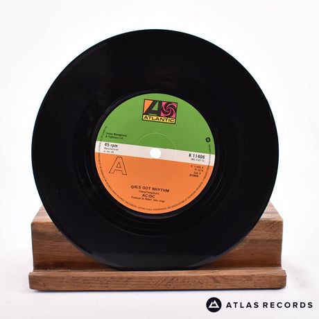 AC/DC - Girls Got Rhythm/Get It Hot - Strawberry 7" Vinyl Record - EX/EX
