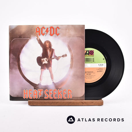 AC/DC Heatseeker 7" Vinyl Record - Front Cover & Record