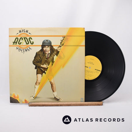 AC/DC High Voltage LP Vinyl Record - Front Cover & Record
