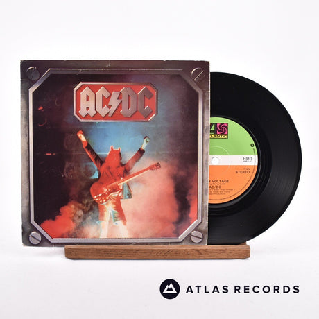 AC/DC High Voltage 7" Vinyl Record - Front Cover & Record