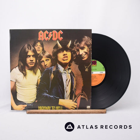 AC/DC Highway To Hell LP Vinyl Record - Front Cover & Record