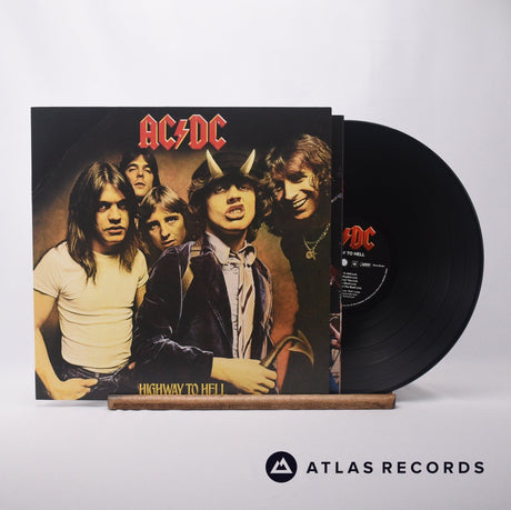 AC/DC Highway To Hell LP Vinyl Record - Front Cover & Record