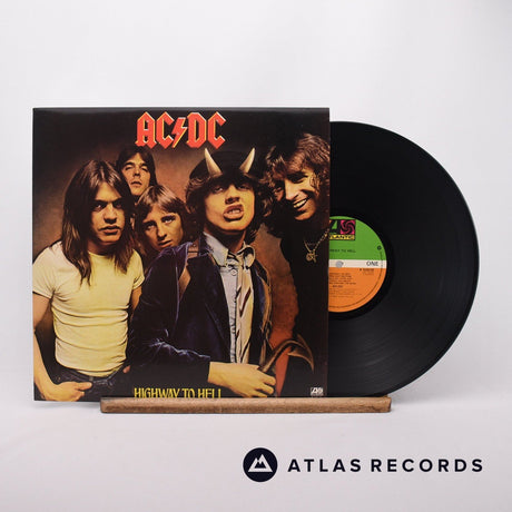 AC/DC Highway To Hell LP Vinyl Record - Front Cover & Record