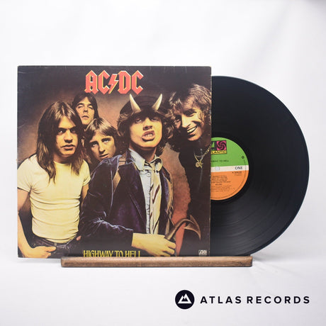 AC/DC Highway To Hell LP Vinyl Record - Front Cover & Record