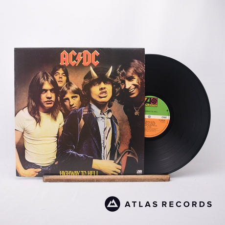 AC/DC Highway To Hell LP Vinyl Record - Front Cover & Record
