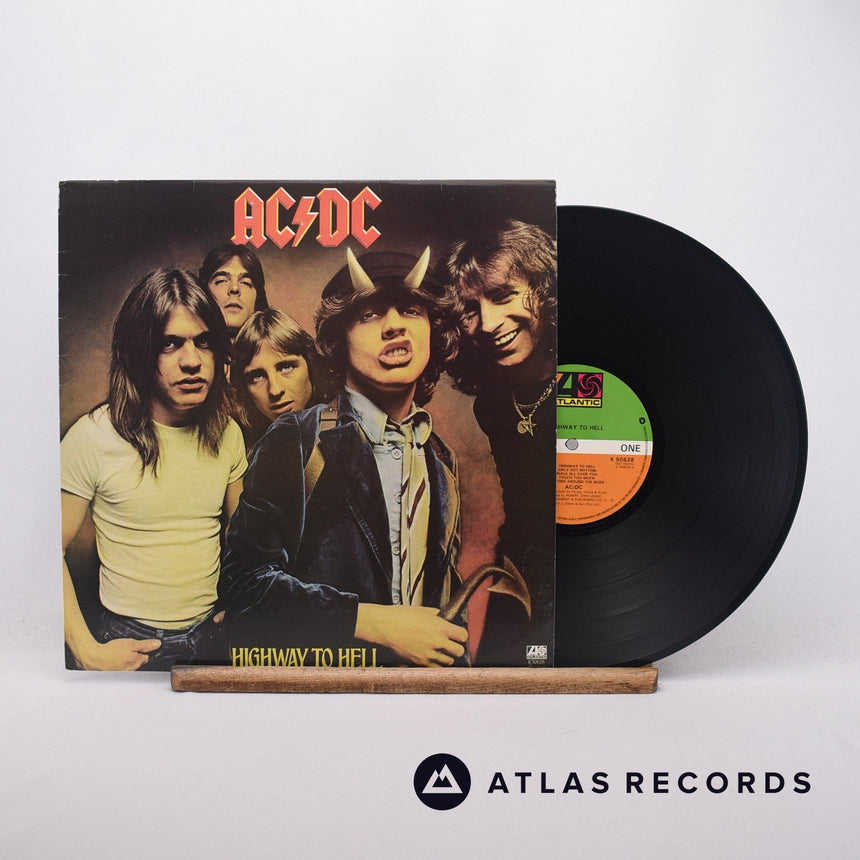 AC/DC Highway To Hell LP Vinyl Record - Front Cover & Record