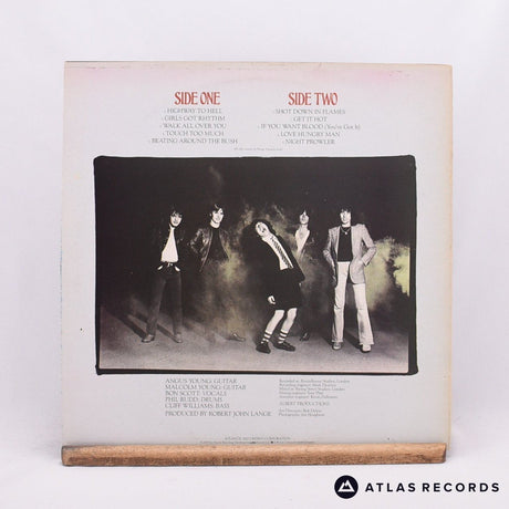 AC/DC - Highway To Hell - Arun A-1 B-1 LP Vinyl Record - VG+/EX