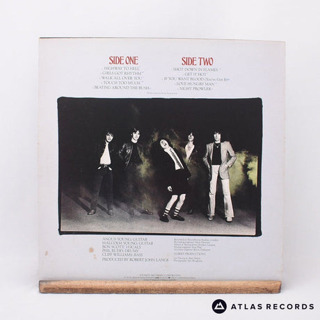 AC/DC - Highway To Hell - Strawberry LP Vinyl Record - VG+/EX