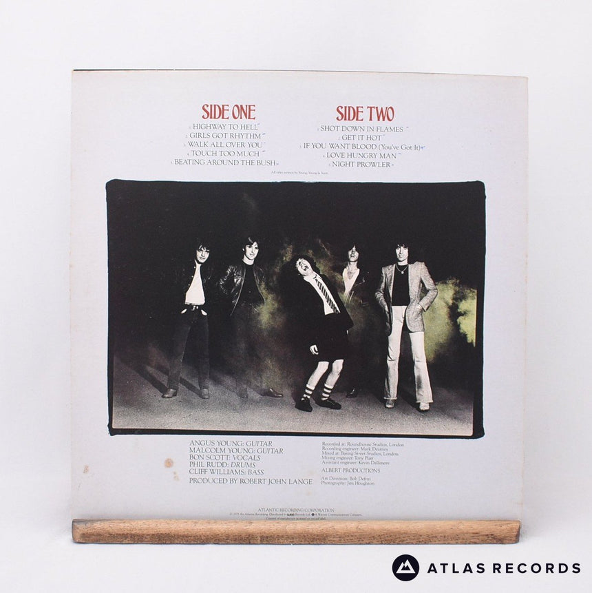 AC/DC - Highway To Hell - Strawberry LP Vinyl Record - VG+/EX