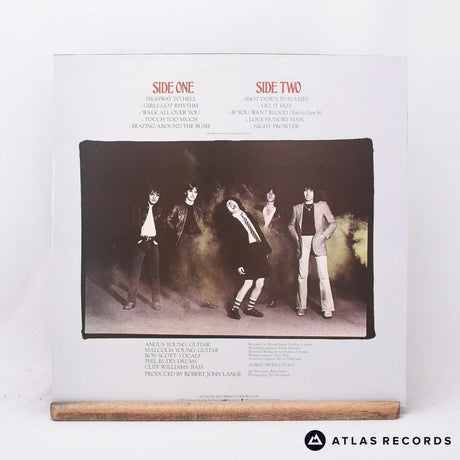 AC/DC - Highway To Hell - A-2 B-1 LP Vinyl Record - EX/EX