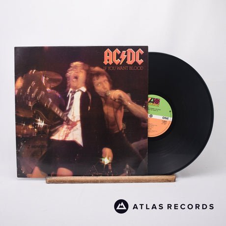AC/DC If You Want Blood You've Got It LP Vinyl Record - Front Cover & Record