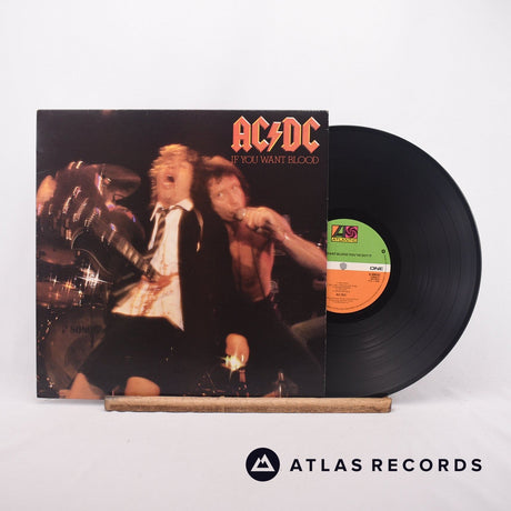 AC/DC If You Want Blood You've Got It LP Vinyl Record - Front Cover & Record
