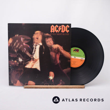 AC/DC If You Want Blood You've Got It LP Vinyl Record - Front Cover & Record