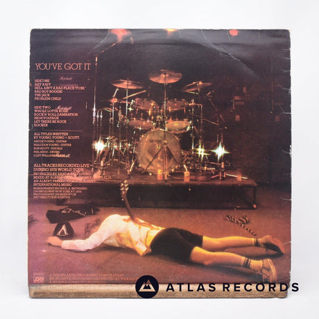AC/DC - If You Want Blood You've Got It - +A +B LP Vinyl Record - EX/VG+