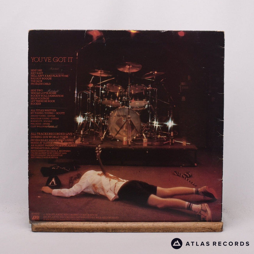 AC/DC - If You Want Blood You've Got It - Porky A2 B1 LP Vinyl Record - VG/VG+