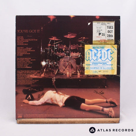 AC/DC - If You Want Blood You've Got It - Porky A2 LP Vinyl Record - VG+/EX