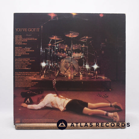 AC/DC - If You Want Blood You've Got It - A2 B1 LP Vinyl Record - EX/EX