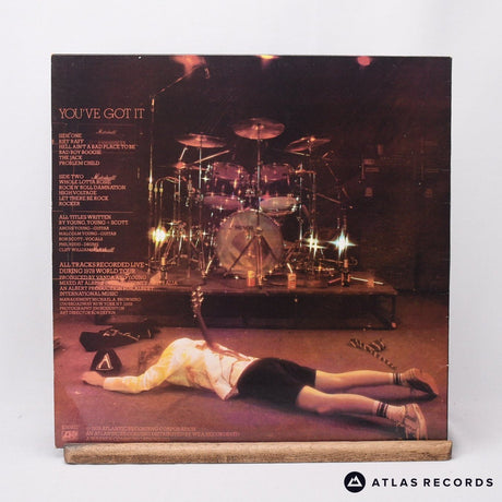 AC/DC - If You Want Blood You've Got It - Strawberry LP Vinyl Record - VG+/EX