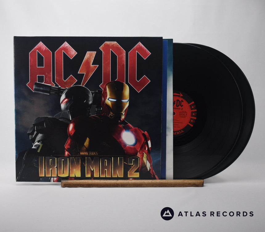 AC/DC Iron Man 2 Double LP Vinyl Record - Front Cover & Record