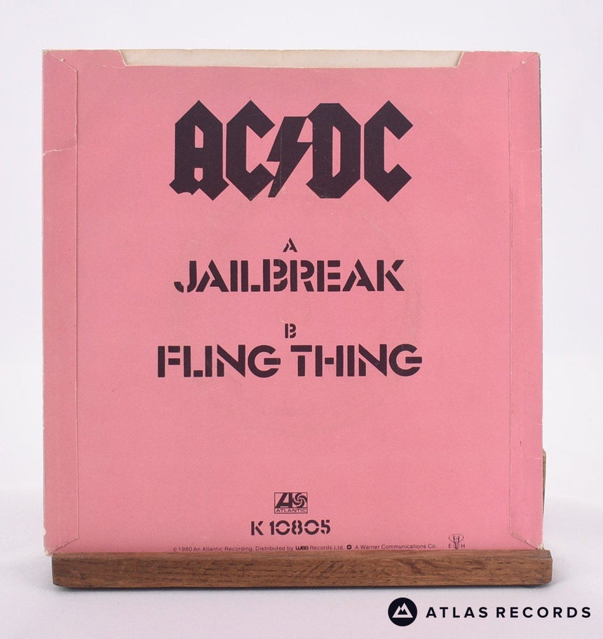 AC/DC - Jailbreak - Reissue 7" Vinyl Record - VG+/VG+