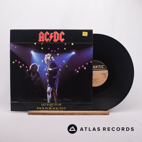 AC/DC Let's Get It Up 12" Vinyl Record - Front Cover & Record
