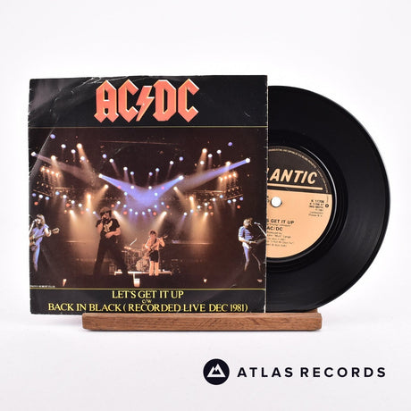 AC/DC Let's Get It Up 7" Vinyl Record - Front Cover & Record
