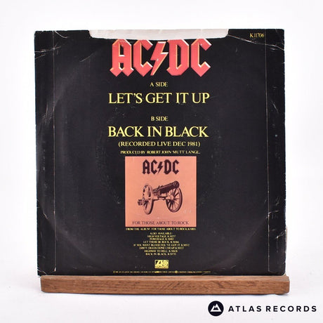 AC/DC - Let's Get It Up - 7" Vinyl Record - VG+/EX