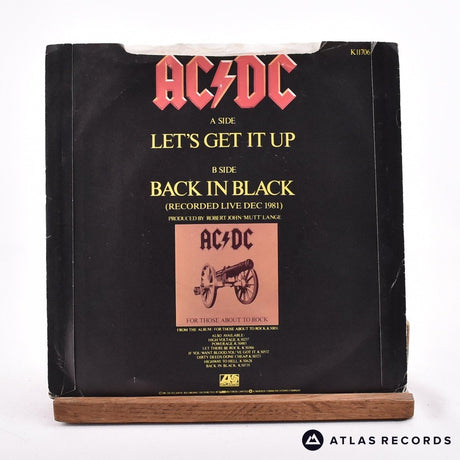 AC/DC - Let's Get It Up - 7" Vinyl Record - VG+/EX