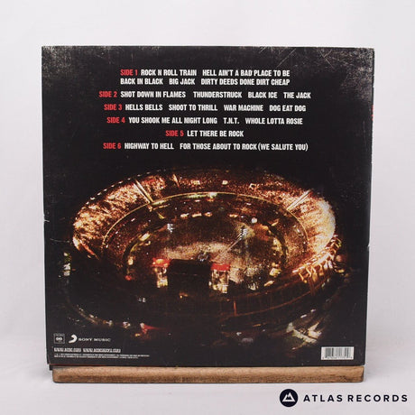 AC/DC - Live At River Plate - Red Translucent A1 B1 3 x LP Vinyl Record - EX/EX