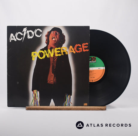 AC/DC Powerage LP Vinyl Record - Front Cover & Record