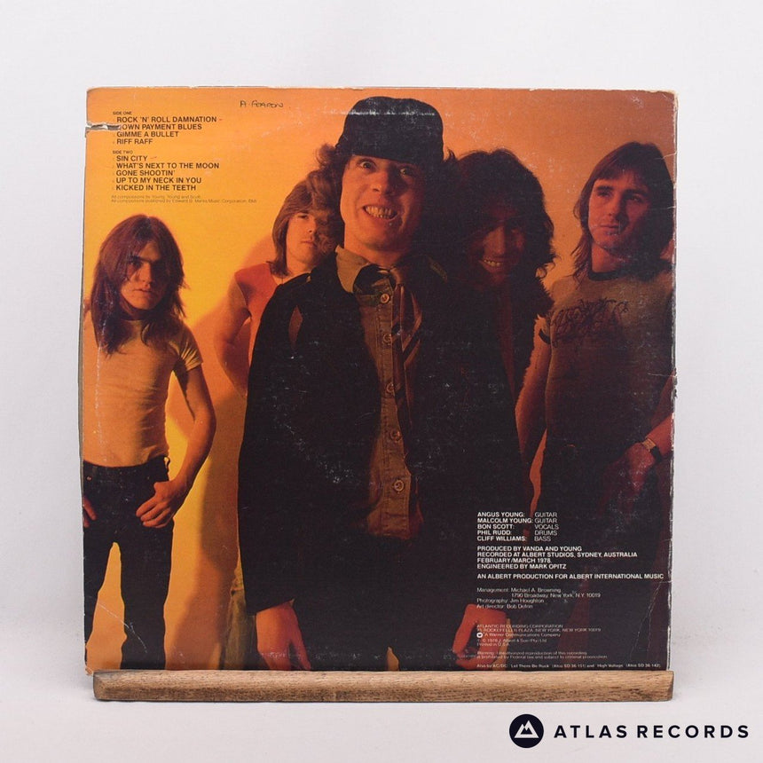 AC/DC - Powerage - Us -A LP Vinyl Record - VG+/EX
