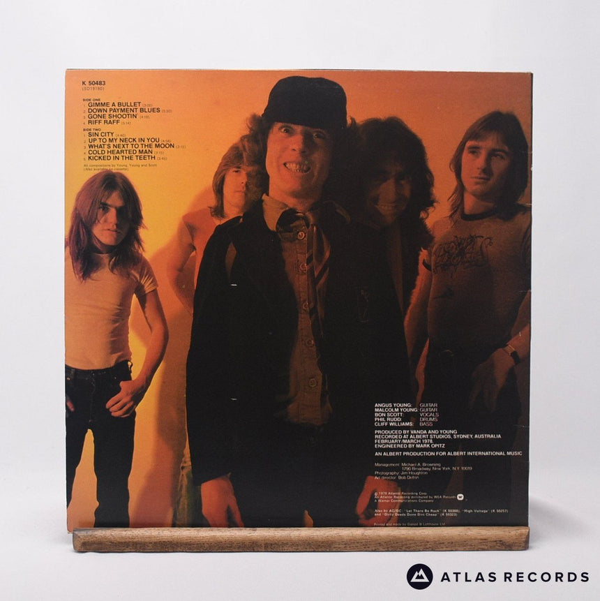 AC/DC - Powerage - A1 B1 LP Vinyl Record - EX/VG+