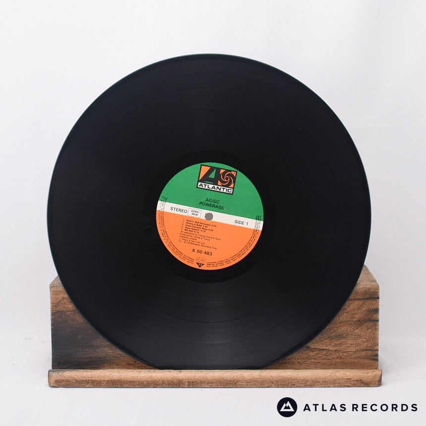 AC/DC - Powerage - Reissue Strawberry A5 B2 LP Vinyl Record - VG+/EX