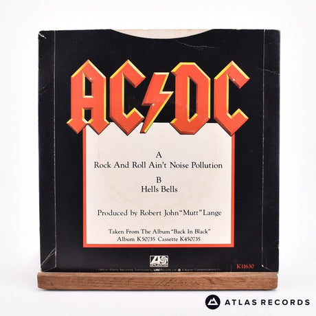 AC/DC - Rock And Roll Ain't Noise Pollution - Arun 7" Vinyl Record - VG+/VG+