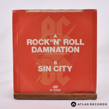 AC/DC - Rock 'N' Roll Damnation - Allen Repress 7" Vinyl Record - VG+/VG+