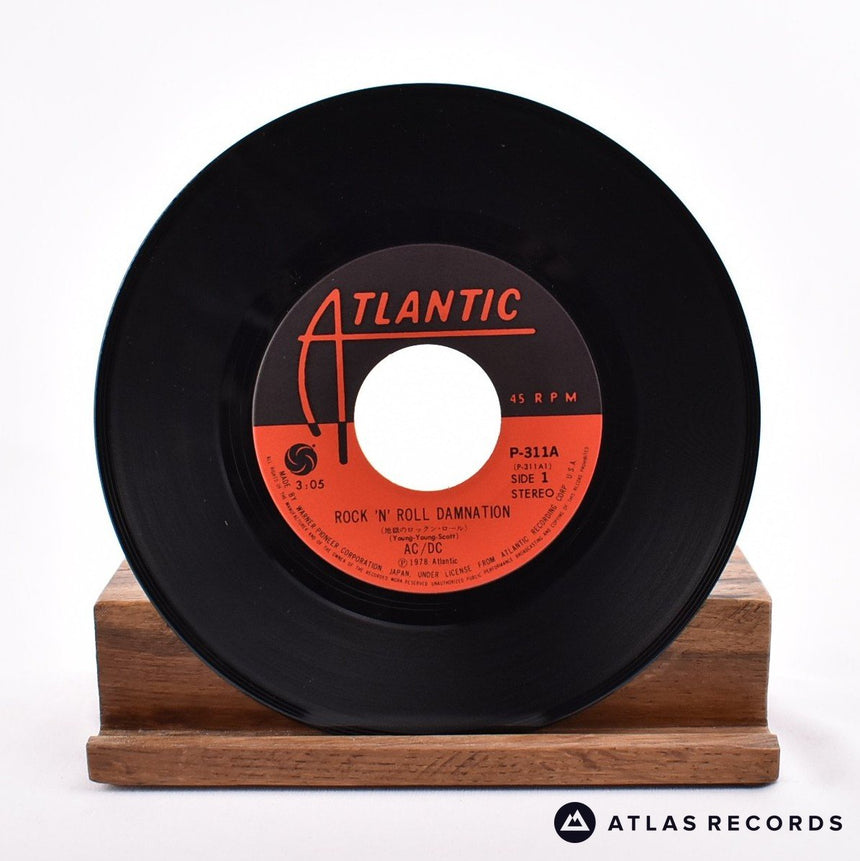 AC/DC - Rock 'N' Roll Damnation - Insert 7" Vinyl Record - EX/EX