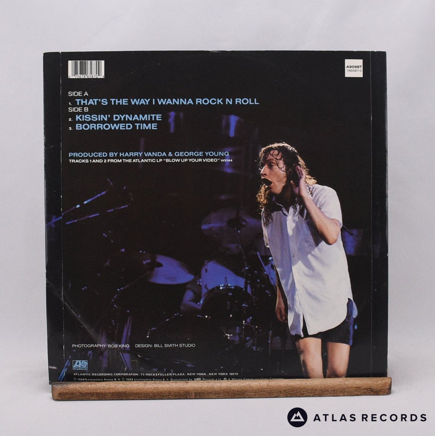 AC/DC - That's The Way I Wanna Rock N Roll - 12" Vinyl Record - VG+/EX